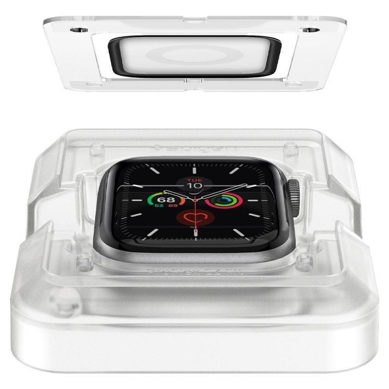 Spigen ProFlex EZ Fit AFL01220 hybrydowe szkło ochronne na ekran do Apple Watch 4/5/6/7/8/9/SE 44/45 mm
