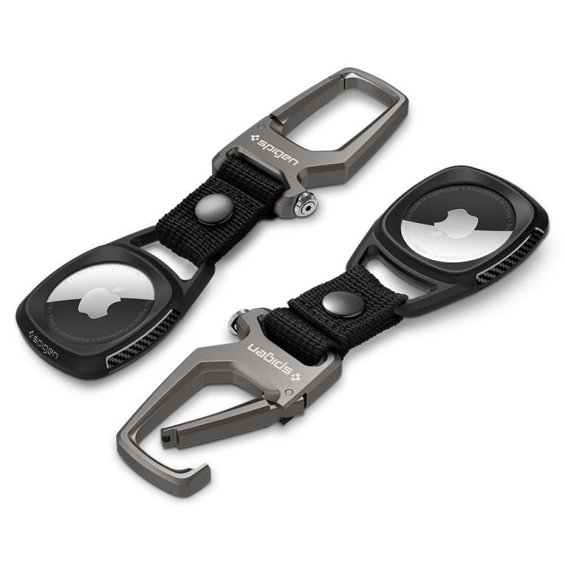 Spigen etui Rugged Armor do Apple AirTag, matowa czerń