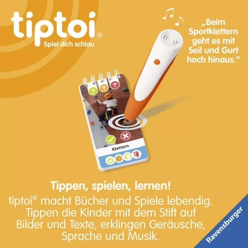 Ravensburger tiptoi Wieso? Weshalb? Warum? Quiz Sport, wydanie niemieckie