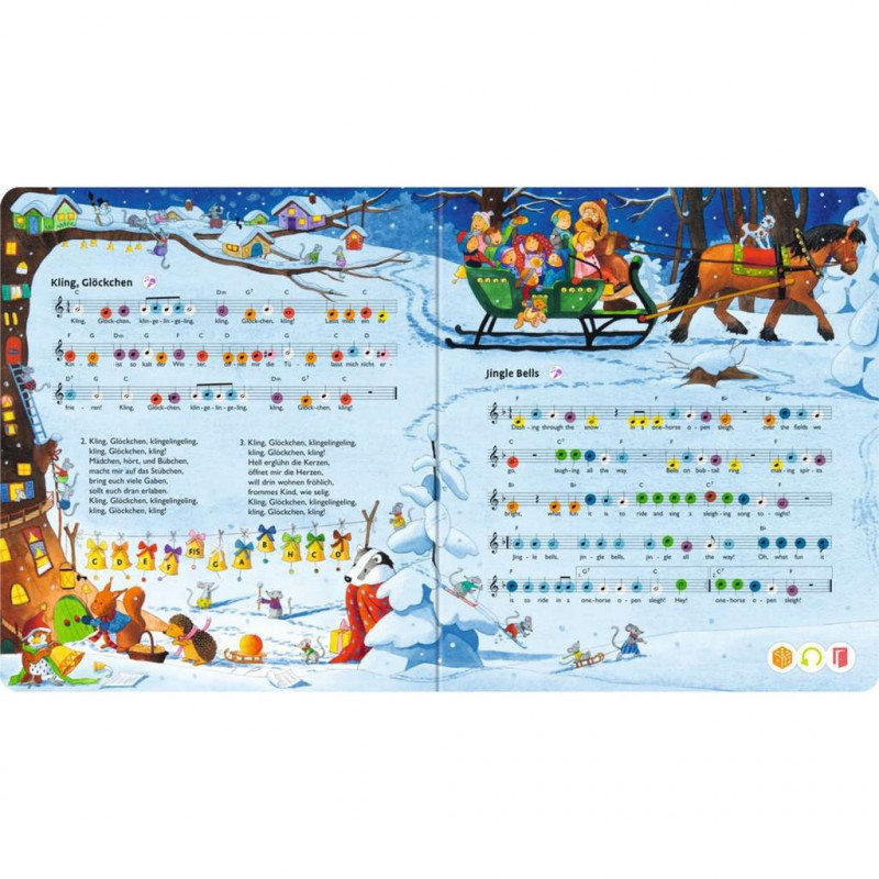 Ravensburger tiptoi Meine schönsten Weihnachtslieder, wydanie niemieckie