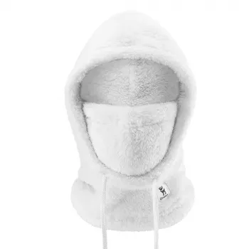 Kominiarka narciarska Qunature Arctic Velvet, rozmiar M, biała