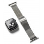 Ringke Metal One Mesh RGK12091 pasek do Apple Watch, 44/45/46/49 mm, srebrny