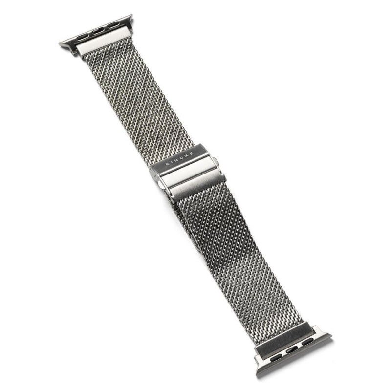 Ringke Metal One Mesh RGK12091 pasek do Apple Watch, 44/45/46/49 mm, srebrny