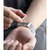 Ringke Metal One Mesh RGK12091 pasek do Apple Watch, 44/45/46/49 mm, srebrny