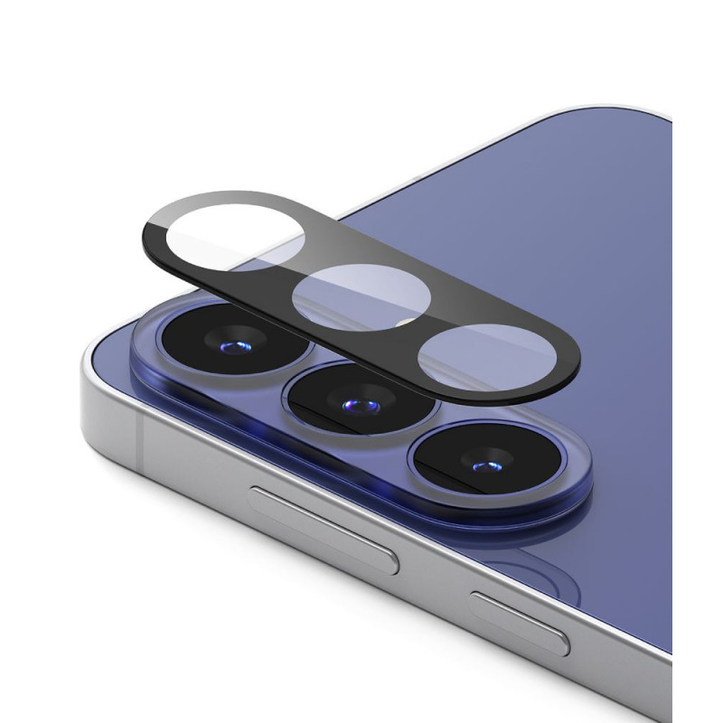 Ringke Camera Full Cover ochraniacz na obiektyw aparatu Samsung Galaxy S26 FE, szkło hartowane 9H, czarny (2 szt.)
