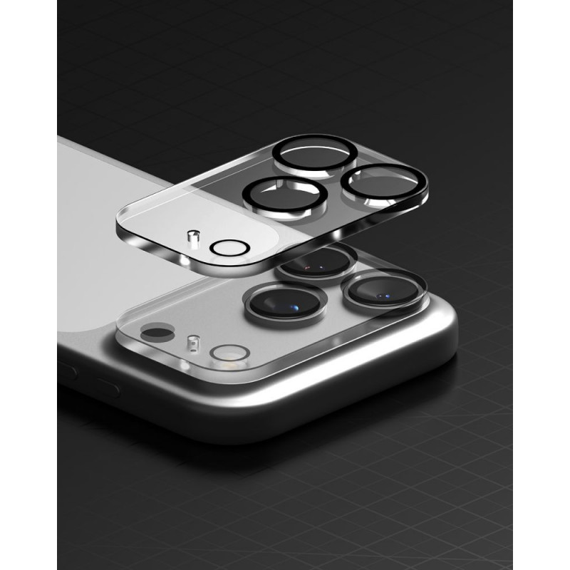 Osłona aparatu Ringke Camera Full Cover do Apple iPhone 18 Pro Max, szkło hartowane 9H, czarna (2 szt.)