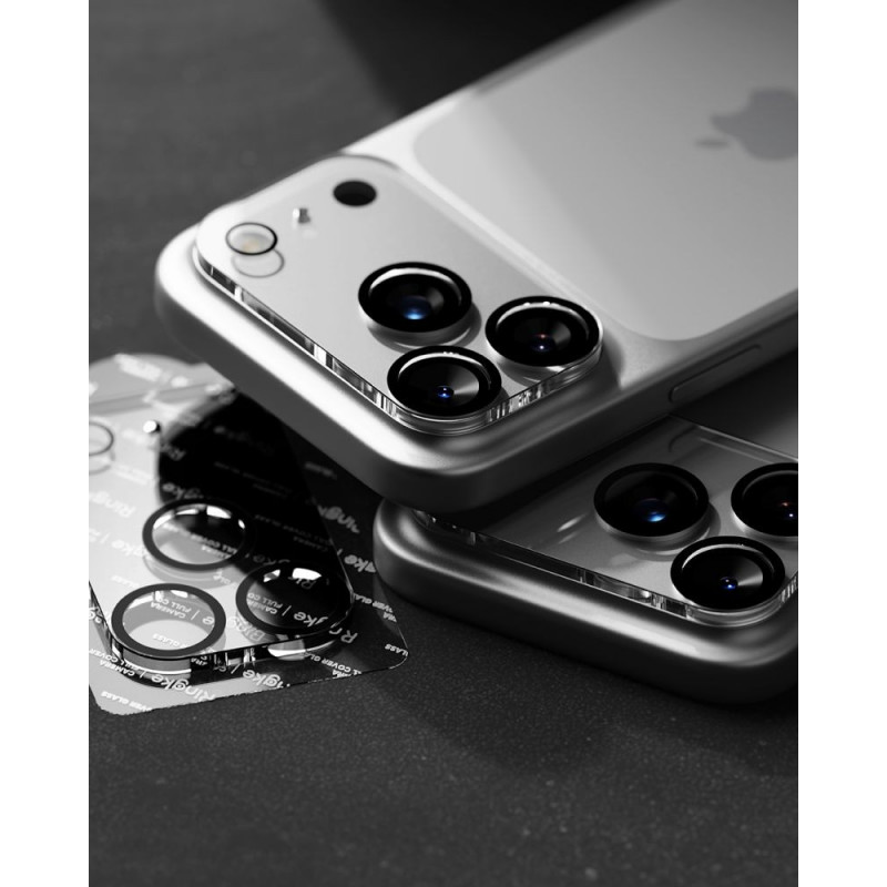 Osłona aparatu Ringke Camera Full Cover do Apple iPhone 18 Pro Max, szkło hartowane 9H, czarna (2 szt.)