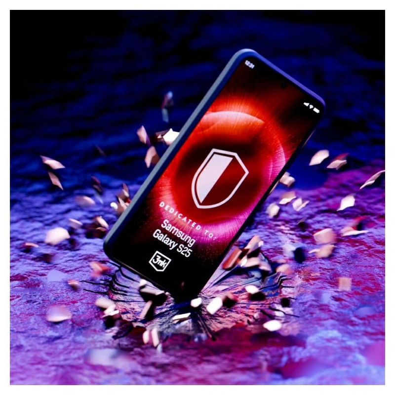 Etui 3MK Satin Armor MagCase do Samsung Galaxy S25, przezroczyste