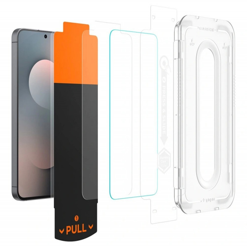 Spigen Glas.tR EZ Fit Pro szkło hartowane do Samsung Galaxy S25 FE, przezroczyste (2 szt.)
