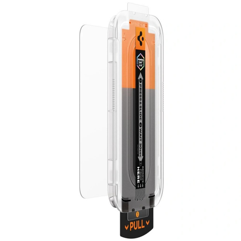 Spigen Glas.tR EZ Fit HD AGL10097 Szkło ochronne do Apple iPhone 17 Pro, przezroczyste