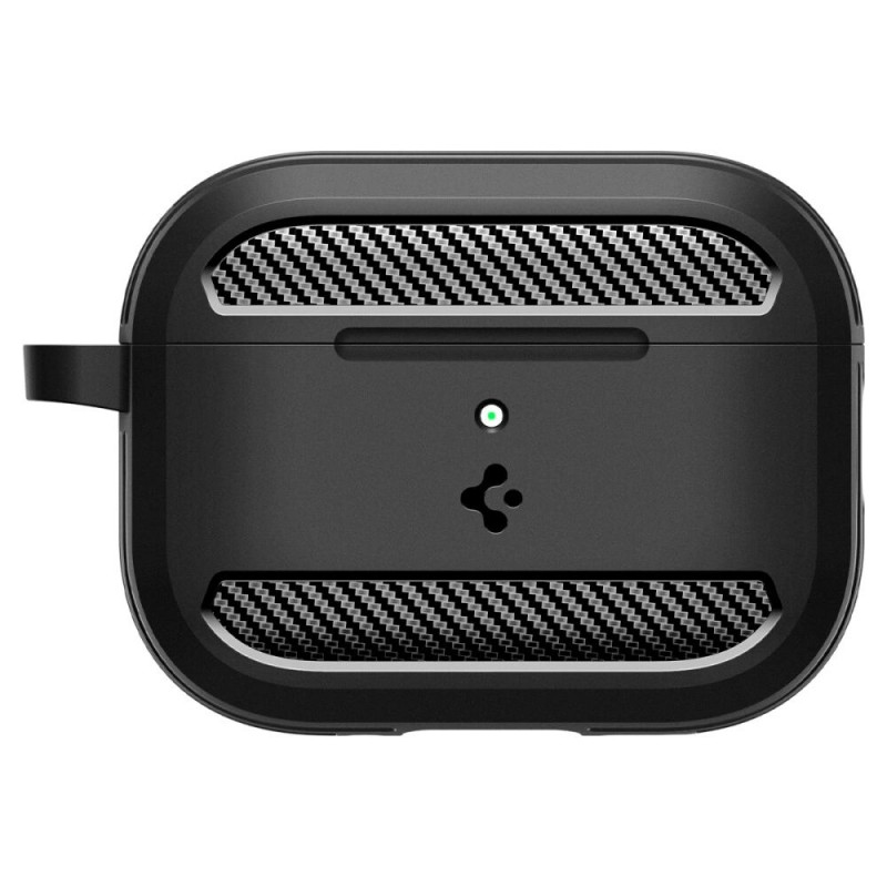 Spigen Rugged Armor ACS09822 etui na Apple AirPods Pro 3, matowy czarny