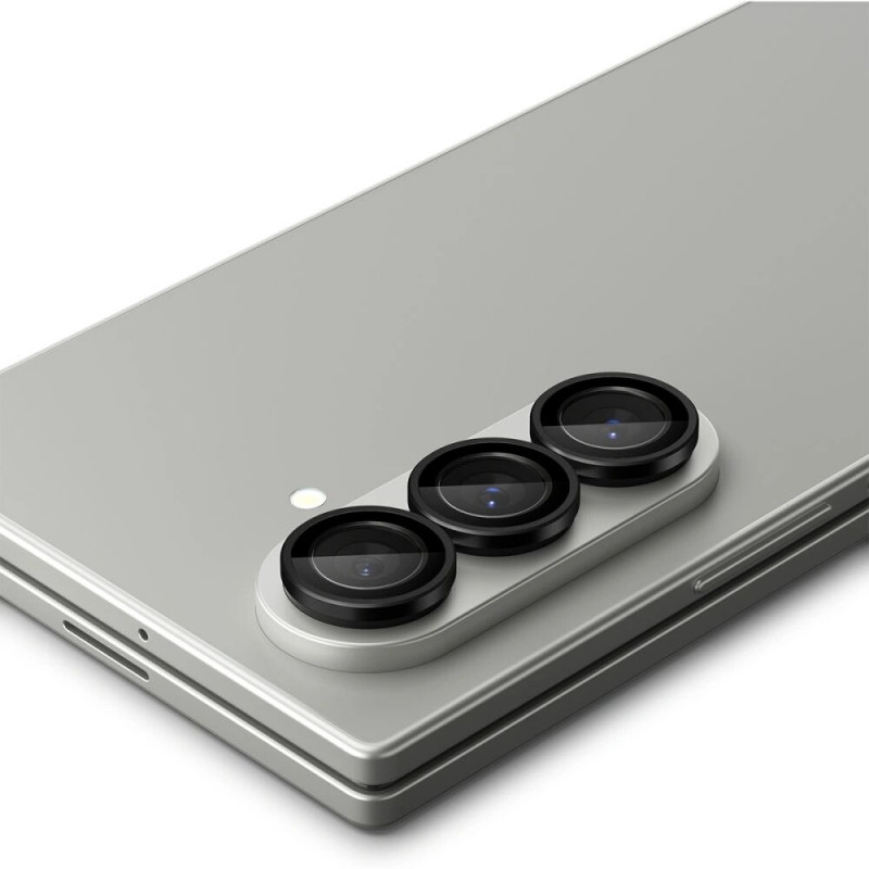 Spigen Optik Pro HD Glas.tR EZ Fit AGL09581 ochrona aparatu do Samsung Galaxy Z Fold 7 / 8 Ultra, czarny (2 szt.)