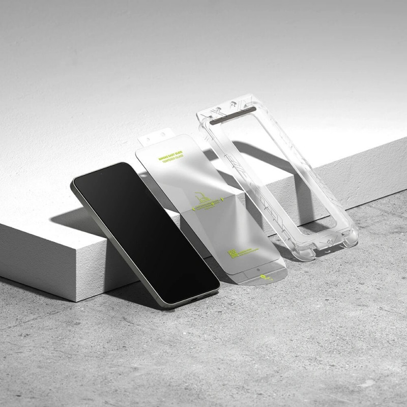 Ringke Easy Slide szkło hartowane do Samsung Galaxy S24 / S25, przezroczyste (2 szt.)