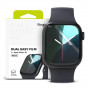 Ringke Dual Easy folia ochronna na ekran do Apple Watch 10 / 11 46 mm, przezroczysta (3 szt.)