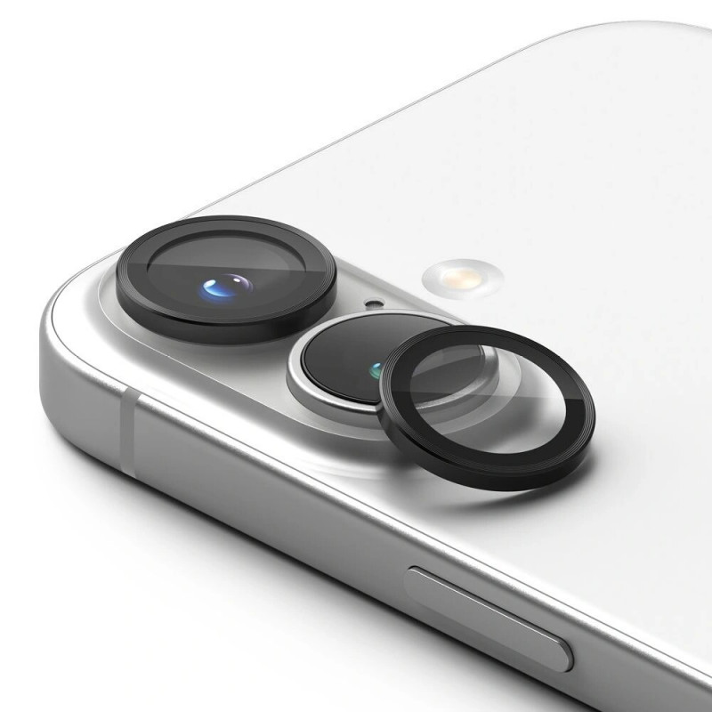 Ringke Ochrona ramki aparatu do Apple iPhone 16 / 16 Plus, czarny (2 szt.)