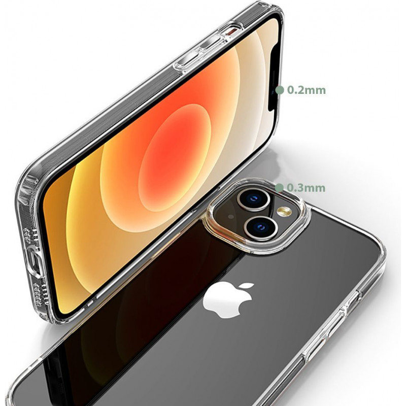 Tech-Protect Flexair Hybrid etui na Apple iPhone 14 (THP1343), przezroczyste