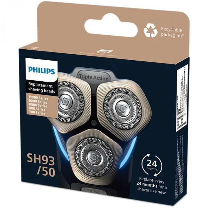 Wymienne głowice golarki Philips Series 9000 SH93/50