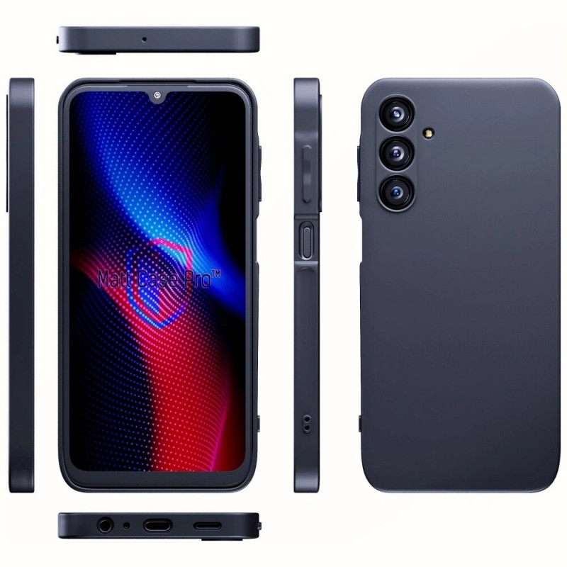 3MK Matt Case Pro do Samsung Galaxy A25 5G, czarny