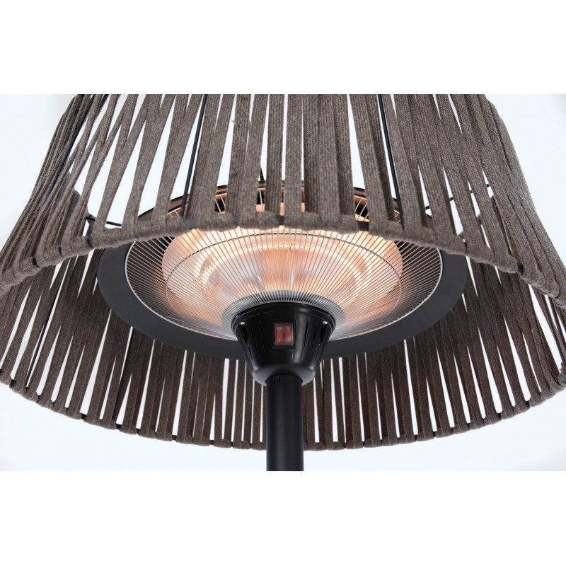 Sunred ARTIX M-SO BROWN Corda Bright stojący promiennik podczerwieni, 2100 W, brązowy, IP44