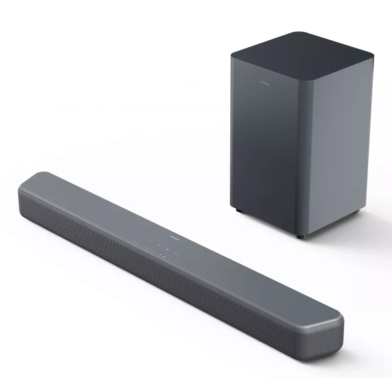 Philips TAB5601/10 soundbar 2.1 z bezprzewodowym subwooferem, czarny