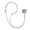 Smycz do telefonu 3MK EasyClip, szary / srebrny