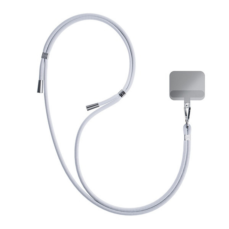 Smycz do telefonu 3MK EasyClip, szary / srebrny