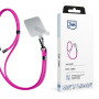 Smycz do telefonu 3MK EasyClip, Pink / Black