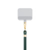 3MK EasyClip smycz do telefonu, Dark Green / Gold