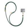 3MK EasyClip smycz do telefonu, Dark Green / Gold
