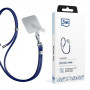 Smycz do telefonu 3MK EasyClip, Dark Blue / Silver