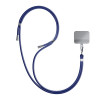 Smycz do telefonu 3MK EasyClip, Dark Blue / Silver
