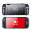 Etui ochronne Supcase Crystal do Nintendo Switch 2, Frost Black