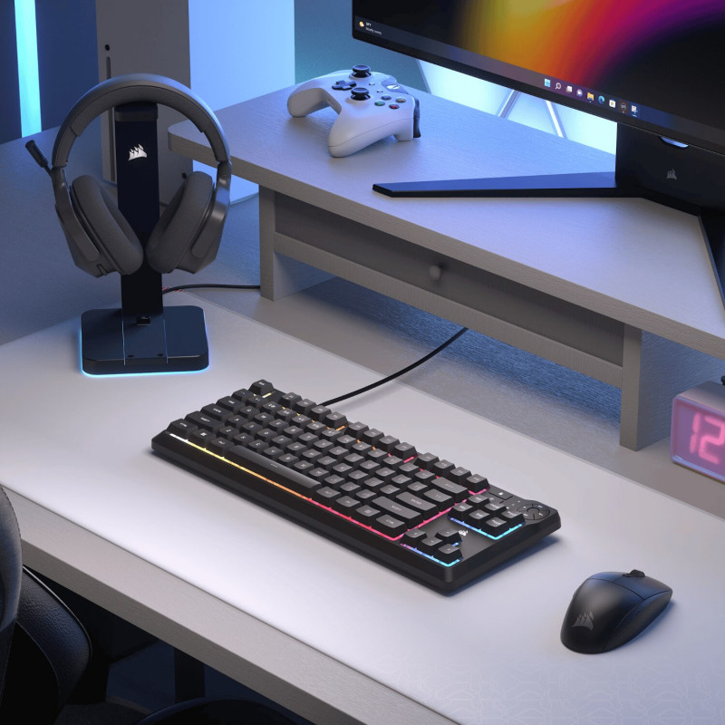 Klawiatura gamingowa Corsair K55 CORE TKL RGB