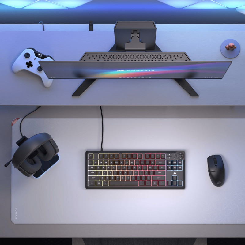 Klawiatura gamingowa Corsair K55 CORE TKL RGB