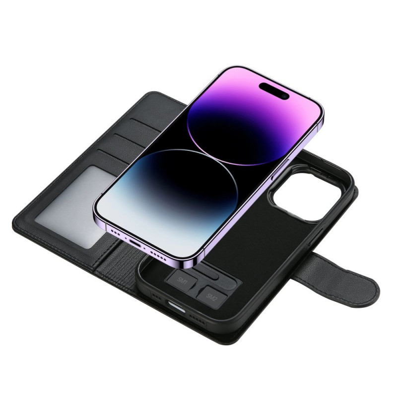 Etui portfel MagSafe Tech-Protect dla Apple iPhone 13, czarny