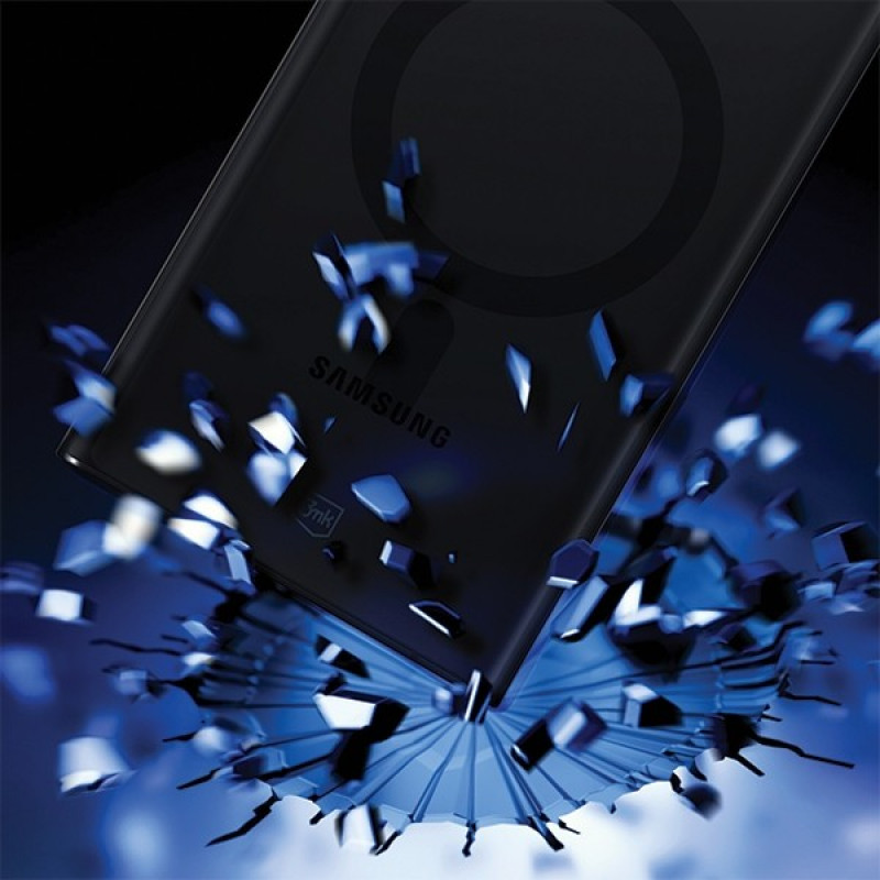 3MK Smoke MagCase do Samsung Galaxy S23 Ultra, półprzezroczyste