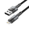 Tech-Protect UltraBoost kabel USB-A/Lightning 12W 2.4A 100 cm, szary