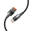 Kabel Tech-Protect UltraBoost USB-A/USB-C 66W 6A 200 cm, szary