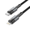 Kabel Tech-Protect UltraBoost USB-C/Lightning PD 20W 3A 200 cm, szary