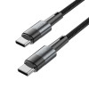 Kabel Tech-Protect UltraBoost USB-C/USB-C PD 60W 3A 100 cm, szary