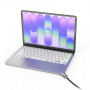 Compulocks Ledge Adapter do MacBook Neo MBALDGN01KL, z kluczowym zamkiem kablowym (Corner Lock)
