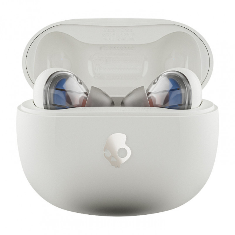 Słuchawki dokanałowe Skullcandy Rail True Wireless S2RLW-Q751, Bone/Orange Glow