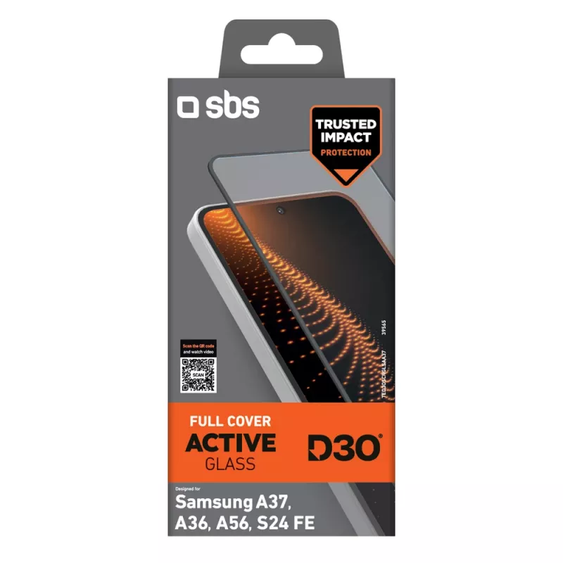 SBS D3O szkło hartowane do Samsung Galaxy A37 / A36 / A56 / S24 FE (1 szt.)