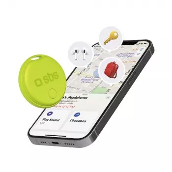 SBS Track My Circle lokalizator zgodny z Apple Find My, zielony
