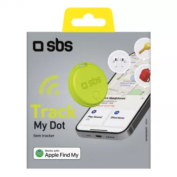 SBS Track My Circle lokalizator zgodny z Apple Find My, zielony