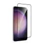 Szkło hartowane PURO Frame z czarną ramką do Samsung Galaxy S25+ / S24+
