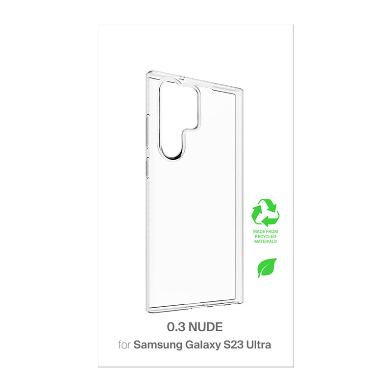 PURO 0.3 Nude etui na Samsung Galaxy S23 Ultra, przezroczyste