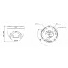 Kamera IP Miton NT-IP134CA-DL, 4 MP, 2.8 mm