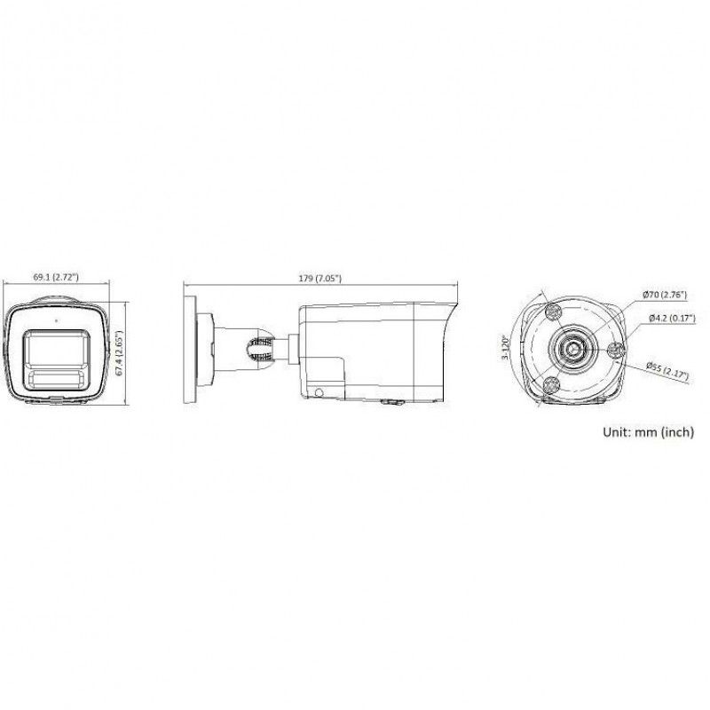 Kamera IP Miton NT-IP106CA-DL, 6 MP, 2.8 mm