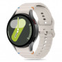 Tech-Protect Silikonowy pasek sportowy do Samsung Galaxy Watch 4/5/5 Pro/6/7/FE, Starlight